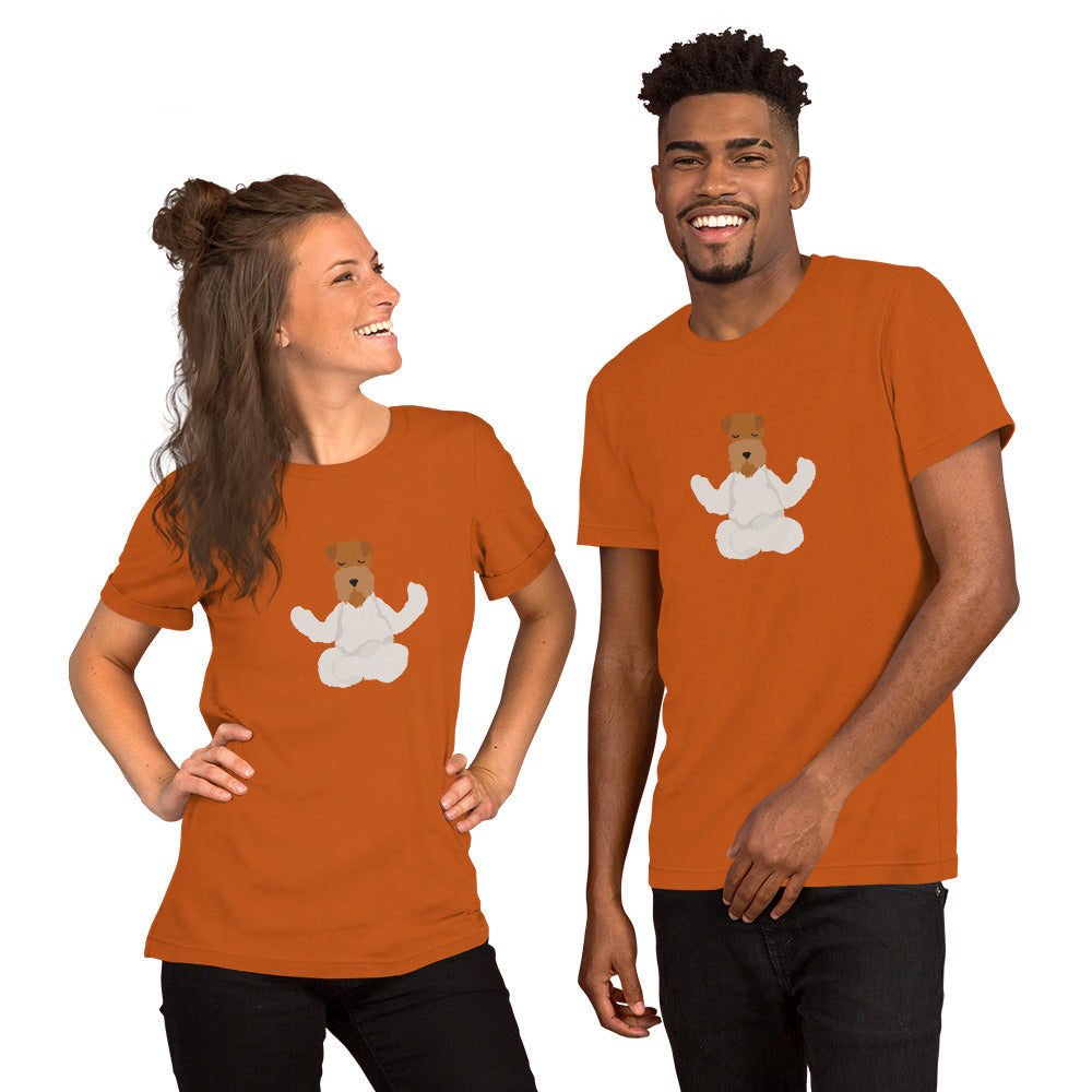 T-Shirt à manches courtes Yoga Team Fox papillon AVET'SERVICES
