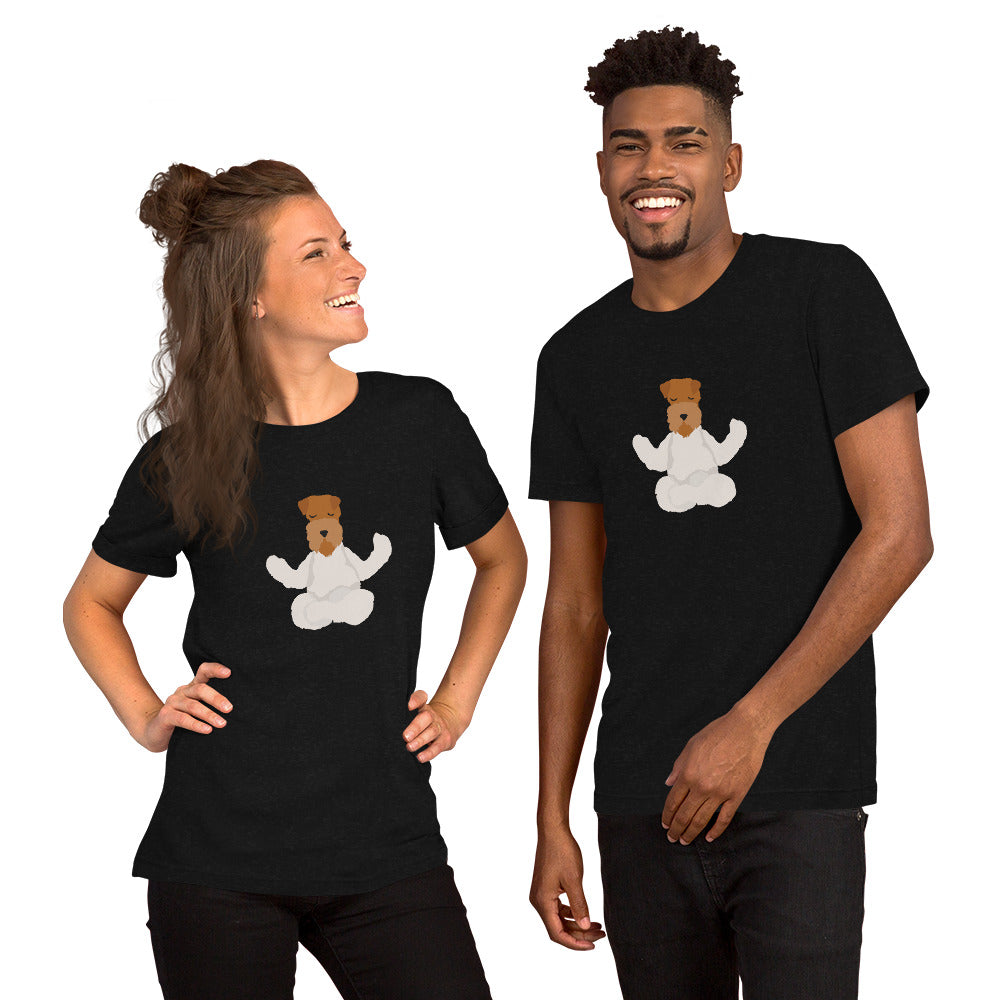 T-Shirt à manches courtes Yoga Team Fox papillon AVET'SERVICES