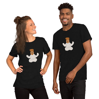 T-Shirt à manches courtes Yoga Team Fox papillon AVET'SERVICES