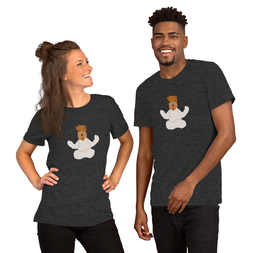 T-Shirt à manches courtes Yoga Team Fox papillon AVET'SERVICES