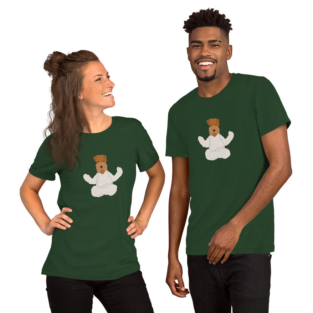 T-Shirt à manches courtes Yoga Team Fox papillon AVET'SERVICES