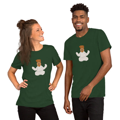 T-Shirt à manches courtes Yoga Team Fox papillon AVET'SERVICES