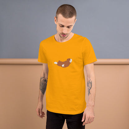T-Shirt à manches courtes Yoga Team Feuille AVET'SERVICES