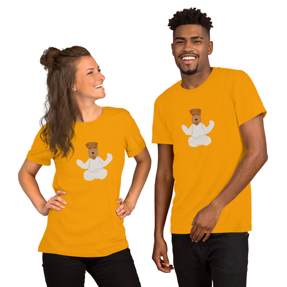 T-Shirt à manches courtes Yoga Team Fox papillon AVET'SERVICES