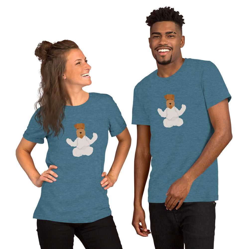 T-Shirt à manches courtes Yoga Team Fox papillon AVET'SERVICES
