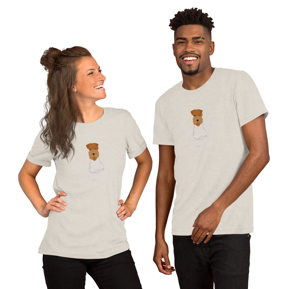 T-Shirt à manches courtes Yoga Team Fox papillon AVET'SERVICES