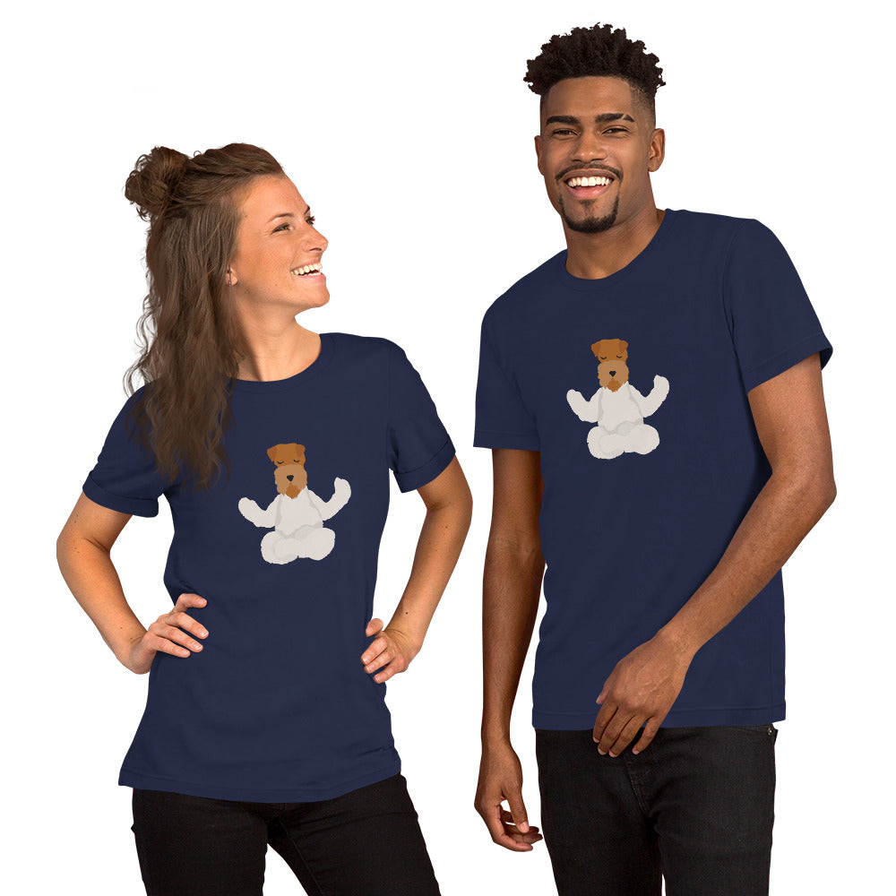 T-Shirt à manches courtes Yoga Team Fox papillon AVET'SERVICES
