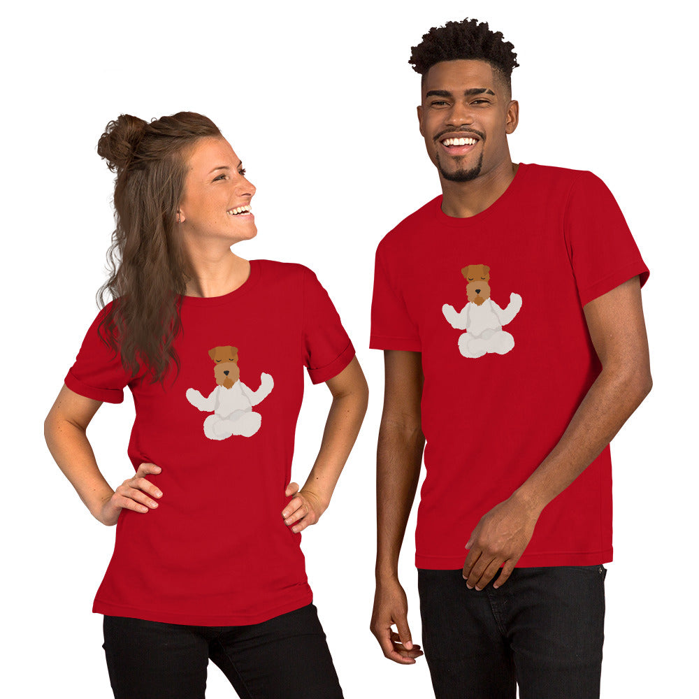 T-Shirt à manches courtes Yoga Team Fox papillon AVET'SERVICES