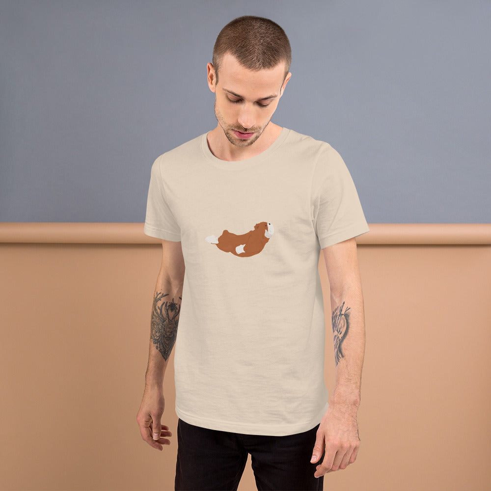 T-Shirt à manches courtes Yoga Team Feuille AVET'SERVICES
