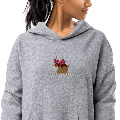 Dognut Sweat à capuche en polaire Gourmandises AVET'SERVICES
