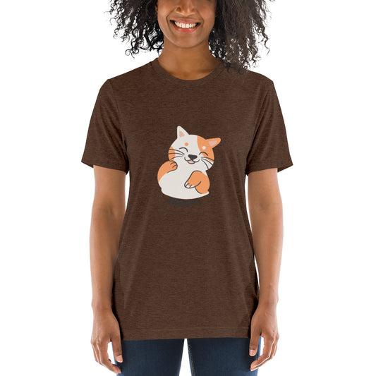 Pets T-shirt à Manches Courtes Miouw AVET'SERVICES