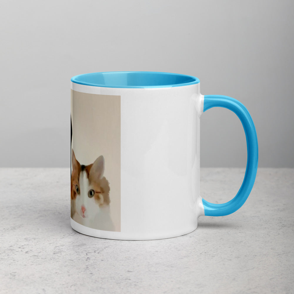 Mug Célestine à Intérieur Coloré 33cl AVET'SERVICES