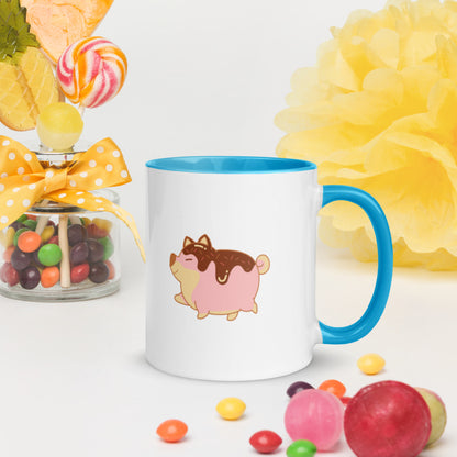 Dognut Mug à Intérieur Coloré AVET'SERVICES