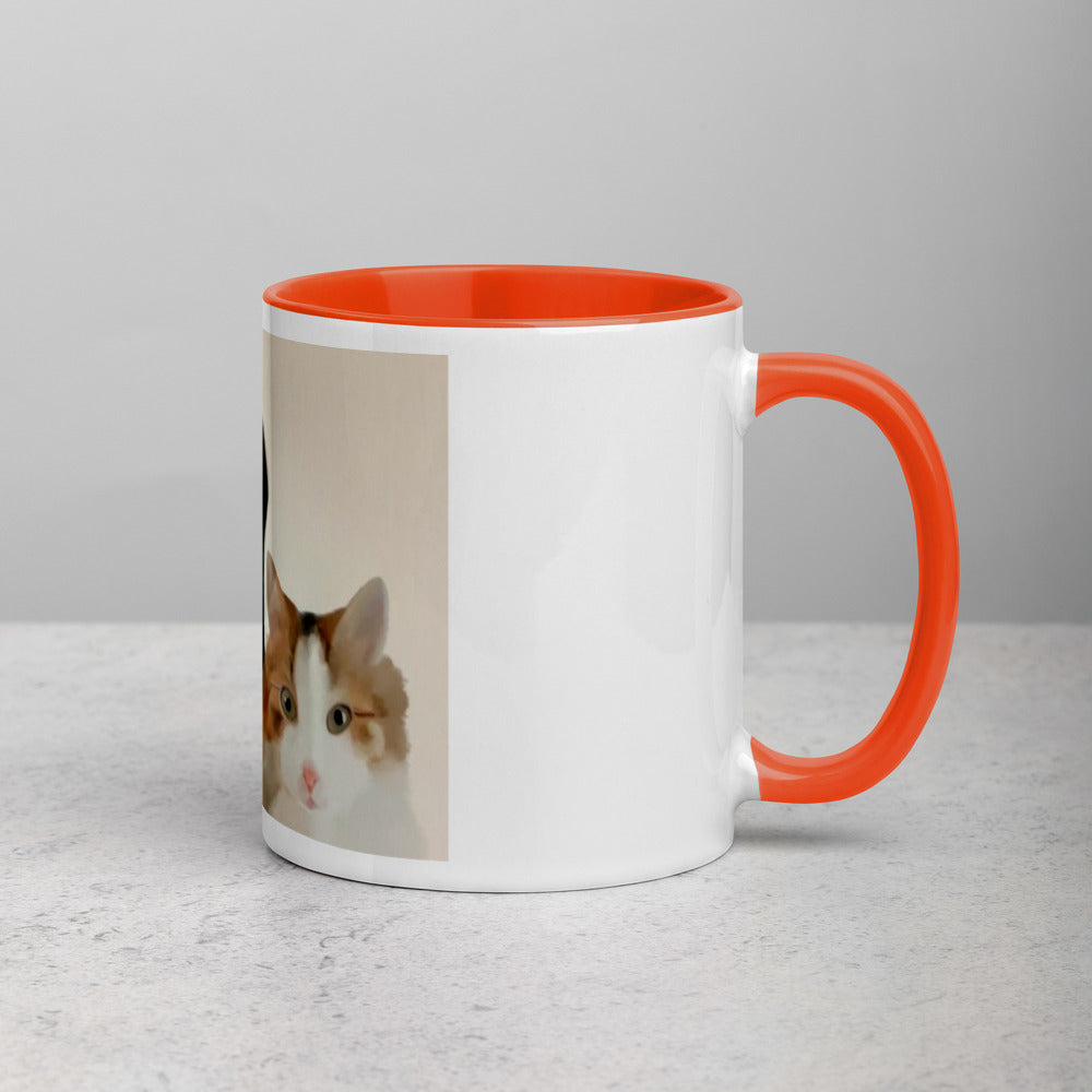 Mug Célestine à Intérieur Coloré 33cl AVET'SERVICES