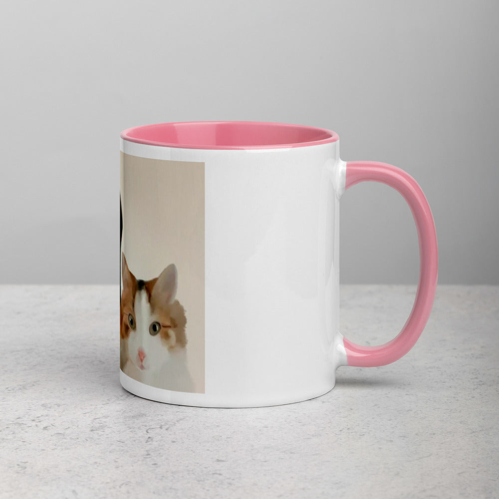 Mug Célestine à Intérieur Coloré 33cl AVET'SERVICES