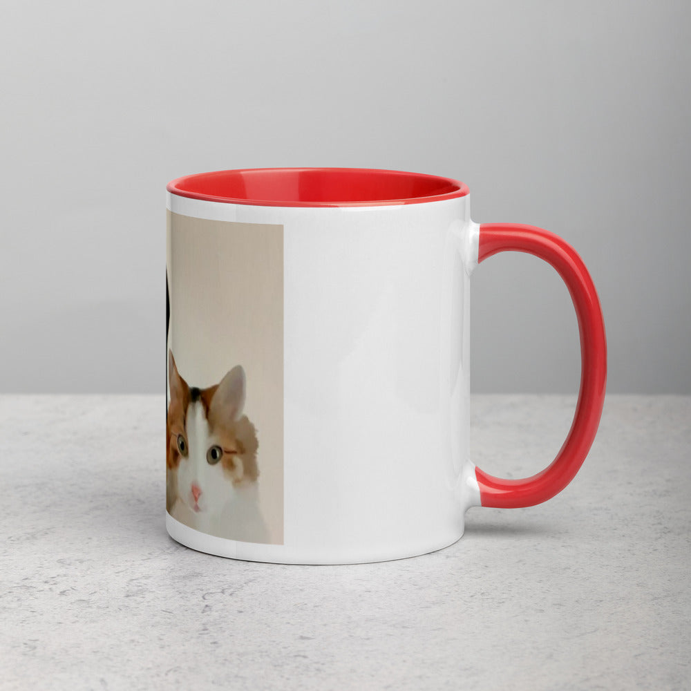 Mug Célestine à Intérieur Coloré 33cl AVET'SERVICES