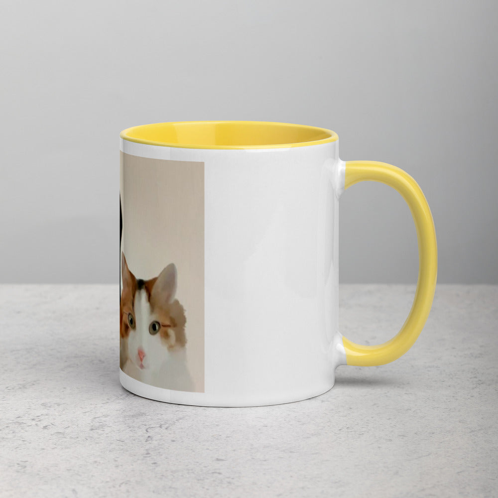 Mug Célestine à Intérieur Coloré 33cl AVET'SERVICES