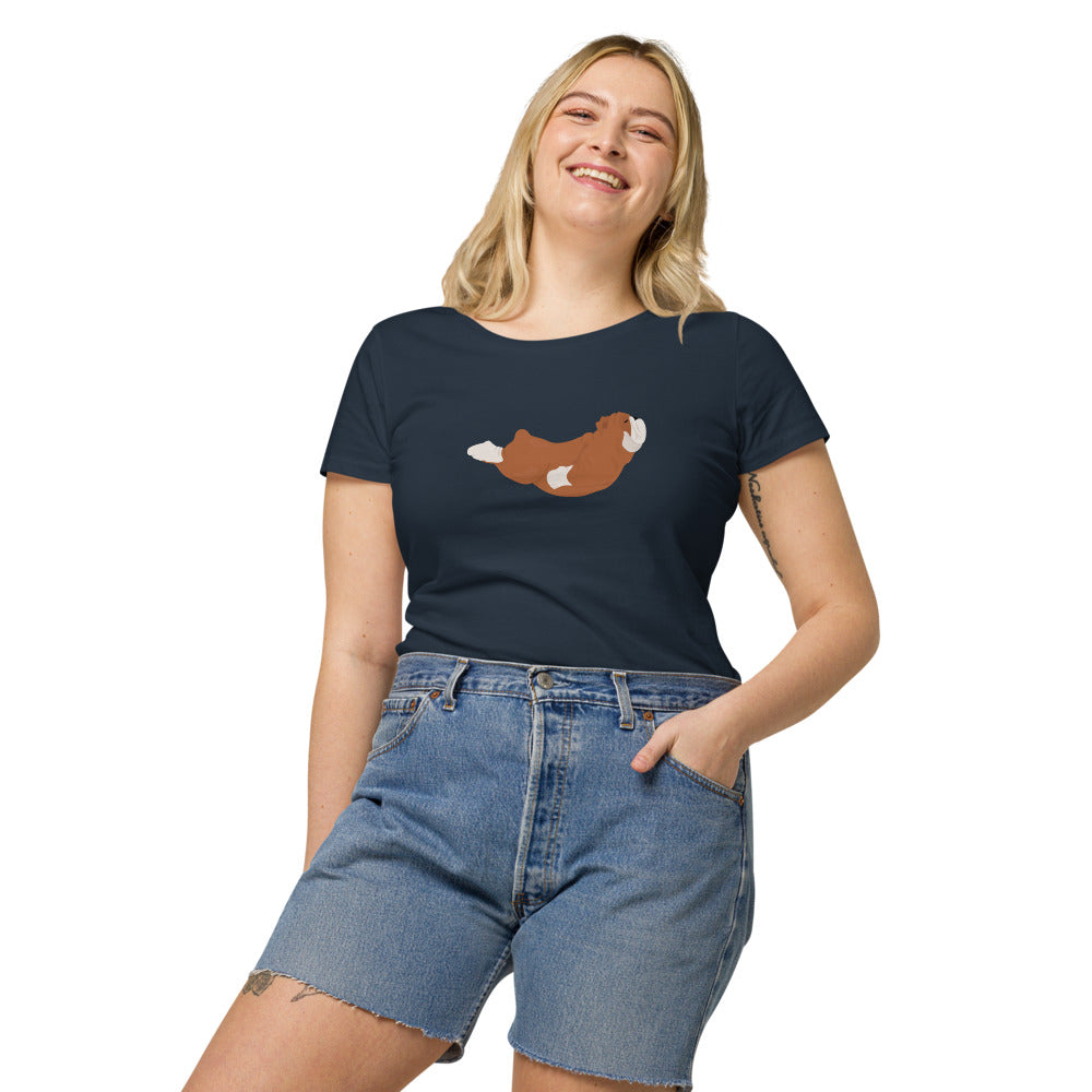 T-shirt éco-responsable Yoga Team Feuille AVET'SERVICES
